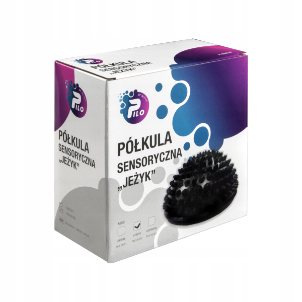 Masująca półkula sensoryczna z kolcami 16,5cm do rehabilitacji